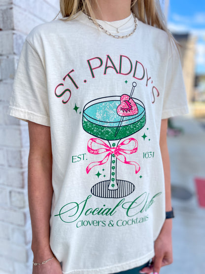 Clovers & Cocktails Tee