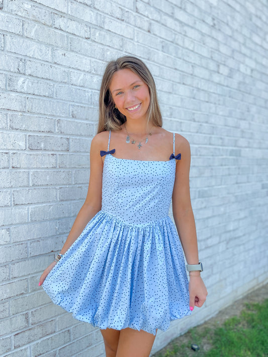 Polka Dot Bubble Dress