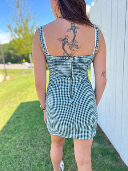 Shelby Gingham Mini Dress