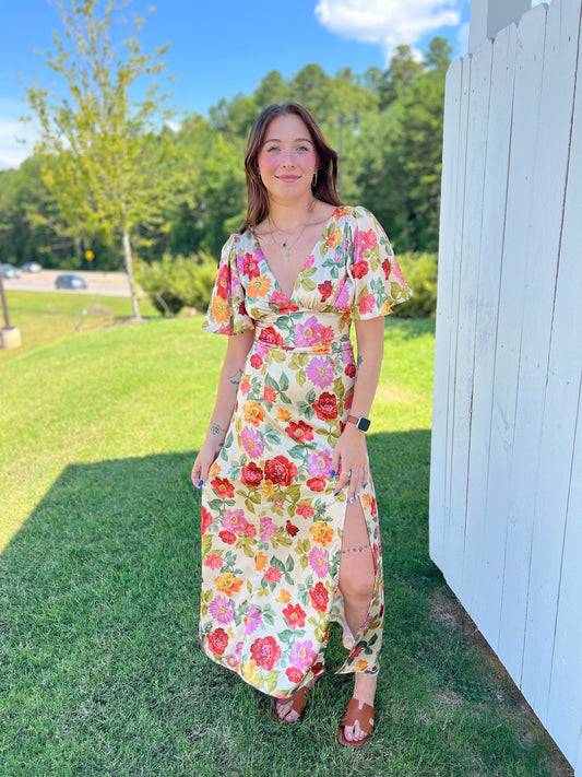 Eliana Floral Midi